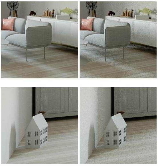 CESSENTIAL_Direct render pass showing direct-light noise